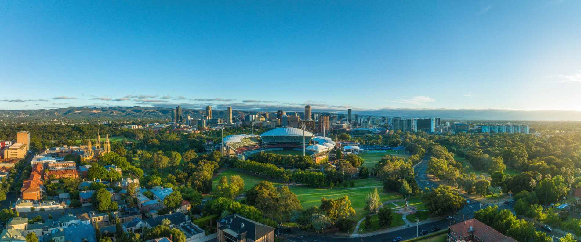 Adelaide City skyline