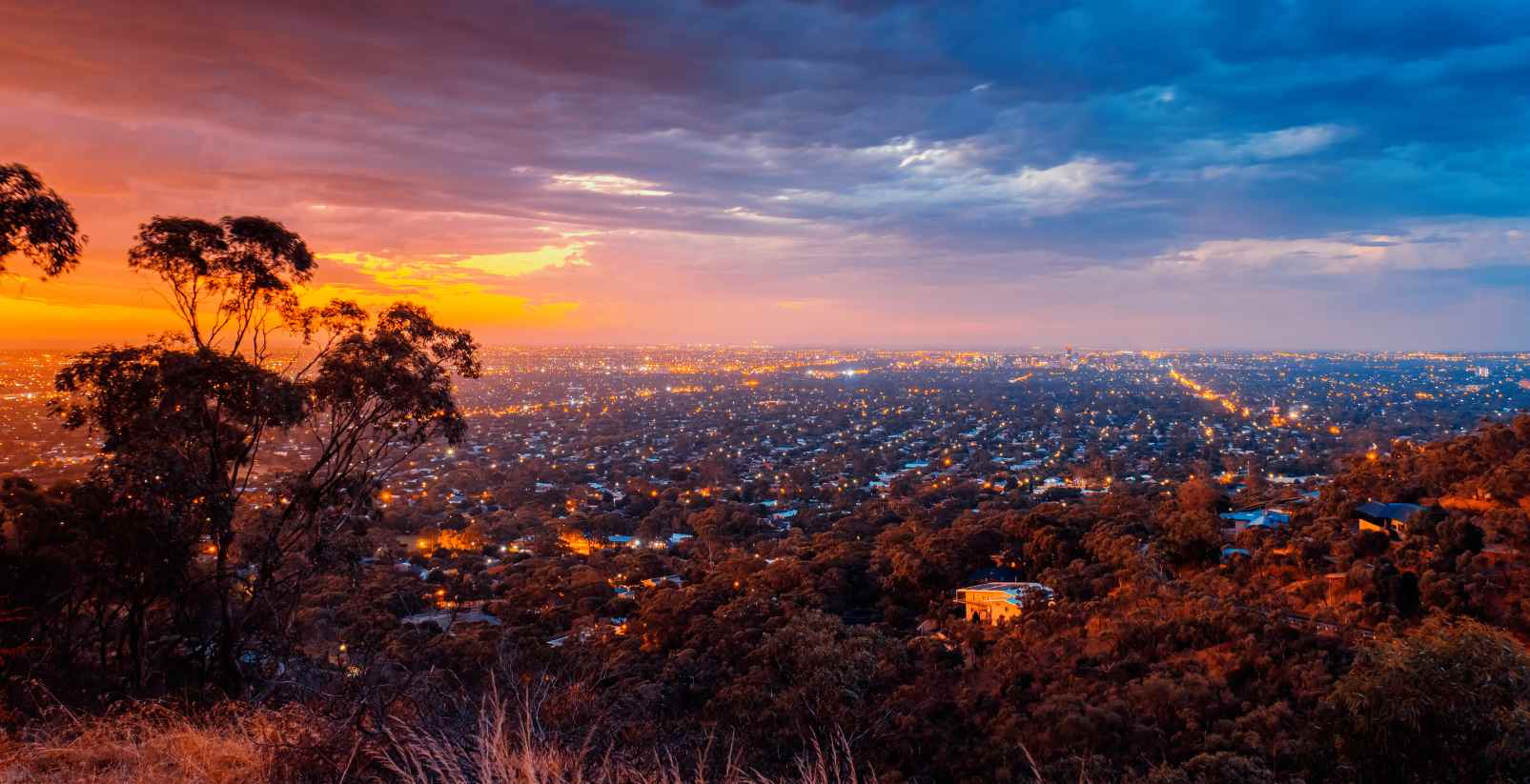 Adelaide City lookout
